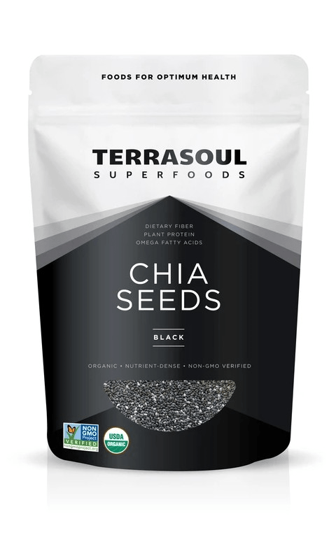 CHIA SEEDS BLACK 8oz