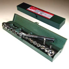 SOCKET SET 21PC X3/8'DR PIT