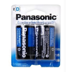 BATTERY D HEAVY DUTY 2PK PANASONIC