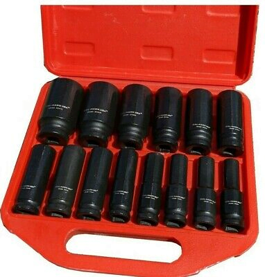 SOCKET SET DEEP IMP 15PCX1/2DR