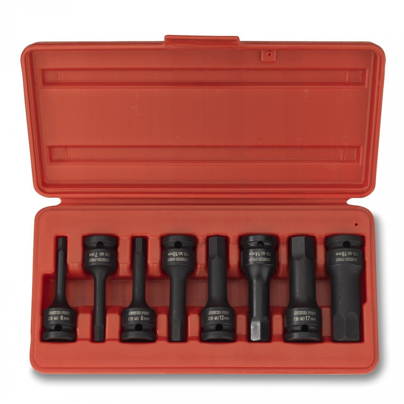 SOCKET SET HEX BIT 8PC