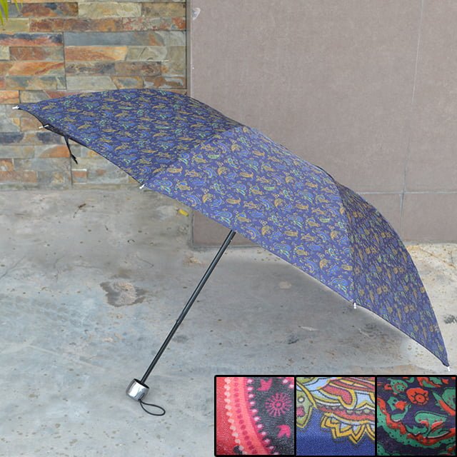 FOLDING UMBRELLA 55CM 8 PANEL ASST