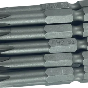 MAGNETIC BIT PH#2 X 2" (10PC/BAG)