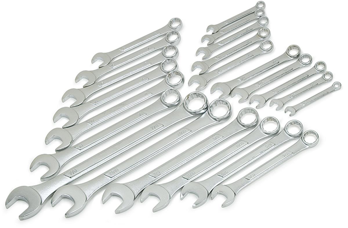 WRENCH SET 22PC RAISED PANEL SAE & MM