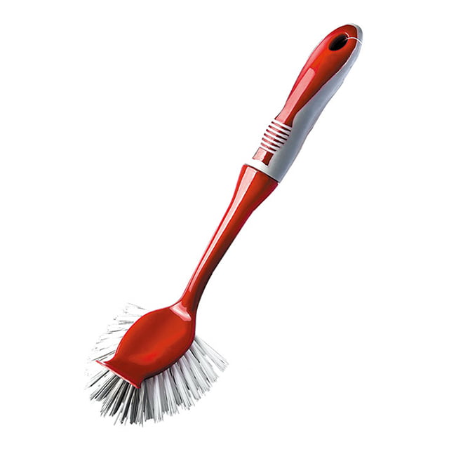 LONG HANDLED DISH/SCRUBBING BRUSH 28CM