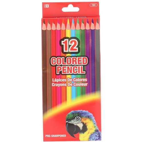 12 COLORED PENCILS – Stanmarkltd