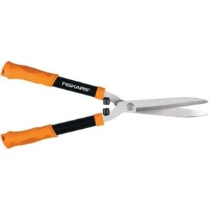 HEDGE SHEARS, STEEL CLIPPERS W/NON-SLIP HANDLES 8"