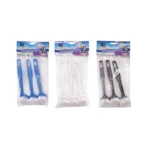 DISH SCRUB BRUSH 20CM 3PACK