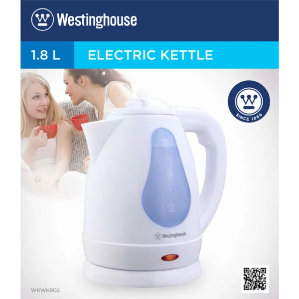 ELECTRIC KETTLE WHITE 1.8L