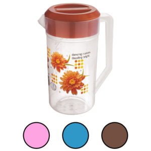 PLASTIC PACIFIC JUG W/LID PATTERNED