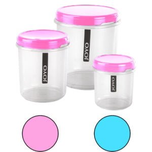 PLASTIC 3PC STOREWELL CONTAINER SET ASST SIZES