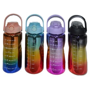 WATER BOTTLE ELECTITANIUM 2000ML ASST