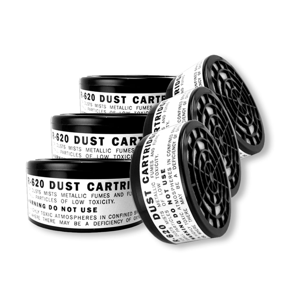 RESPIRATOR CARTRIDGE ANTI DUST 6PK