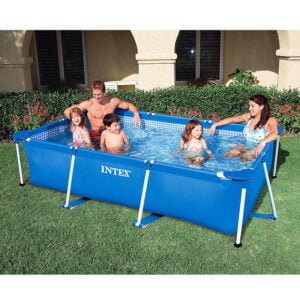 RECTANGULAR FRAME POOL 102?"x63"x25"
