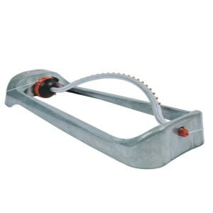 HEAVY DUTY RECTANGULAR SPRINKLER W/CURVED METAL TUBE