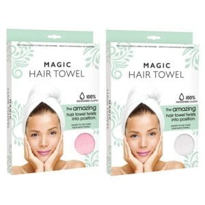 HAIR TOWEL WRAP MICROFIBRE