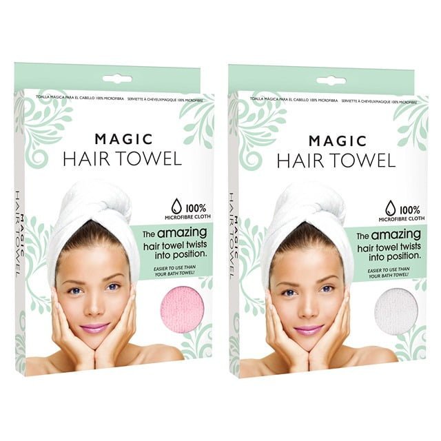 HAIR TOWEL WRAP MICROFIBRE