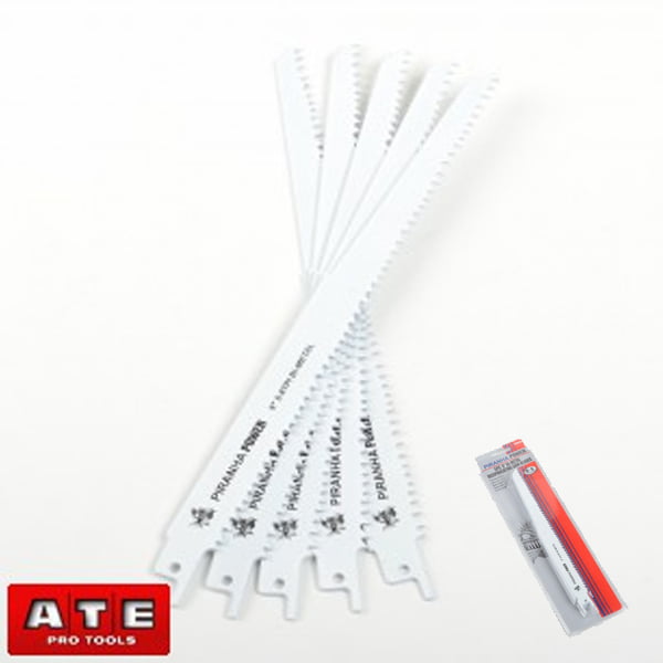 RECIPROCATING DEMO. SAW BLADE 5PC 9" BI-METAL WOOD