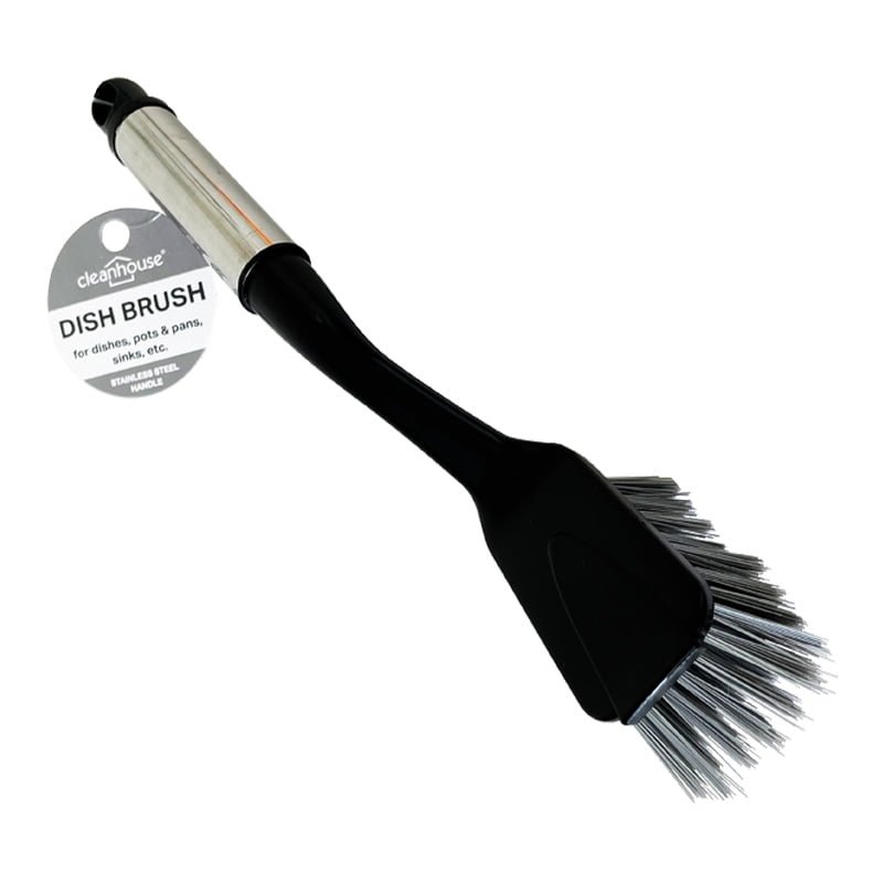 S/STEEL HANDLE DISH BRUSH