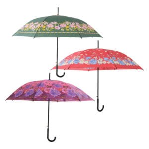 UMBRELLA 46" AUTO PRINTED ASST
