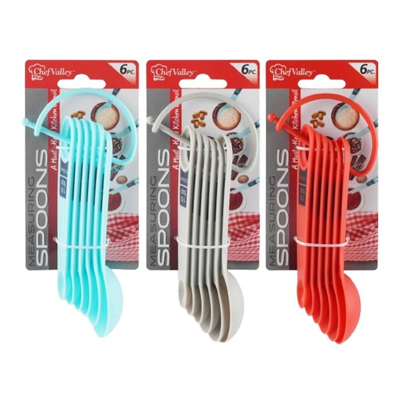 MEASURING SPOONS 6PCS