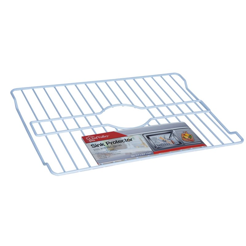 KITCHEN SINK PROTECTOR WHITE 18"X13"