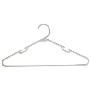 HANGER PLASTIC 30 PACK WHITE