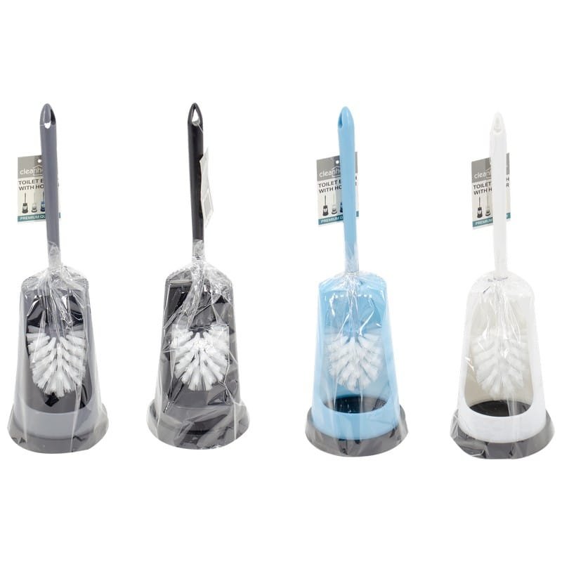 TOILET BRUSH W/HOLDER ASST