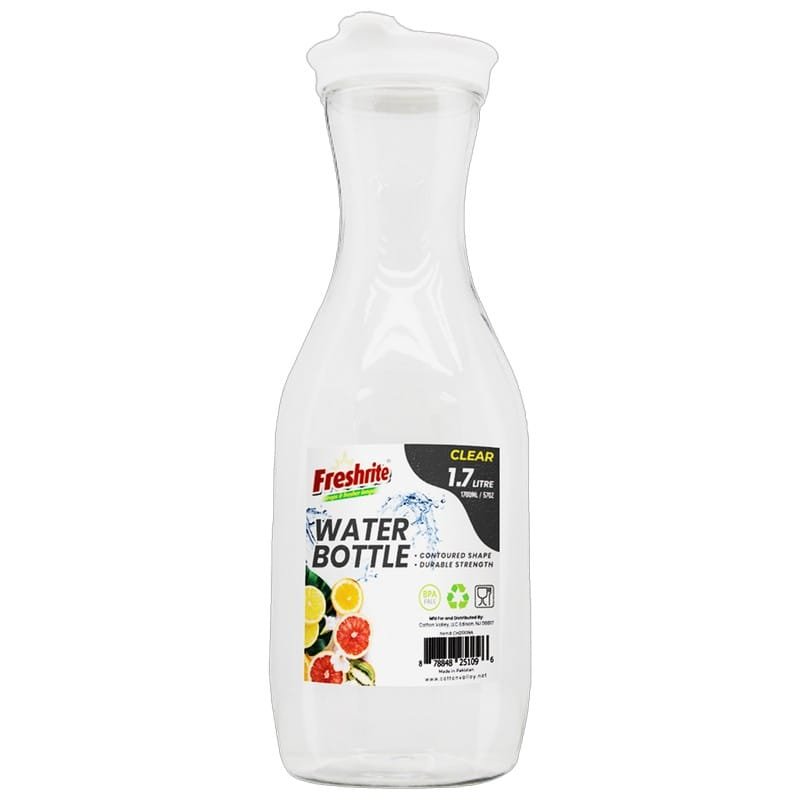 BOTTLE PLASTIC 1.7LITER