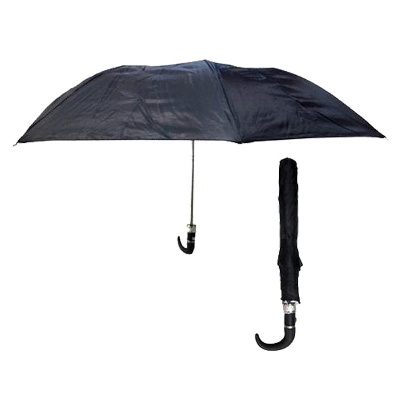 UMBRELLA FOLD 21" BLACK