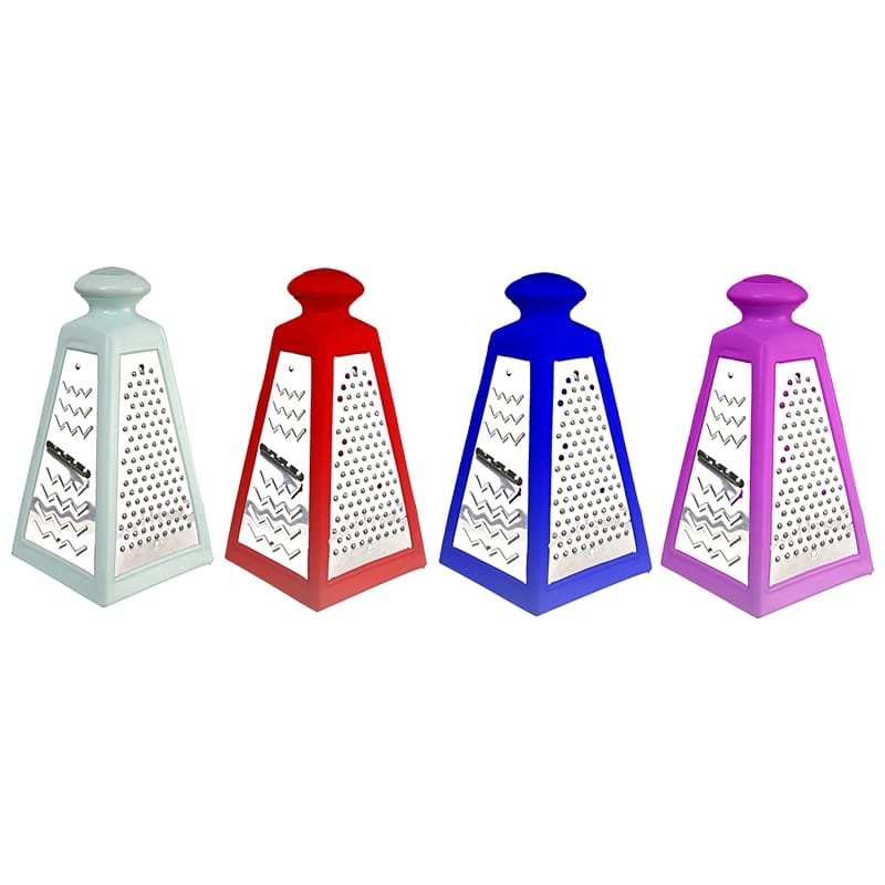 GRATER PYRAMID POLYPROPYLENE & SS 9" ASST