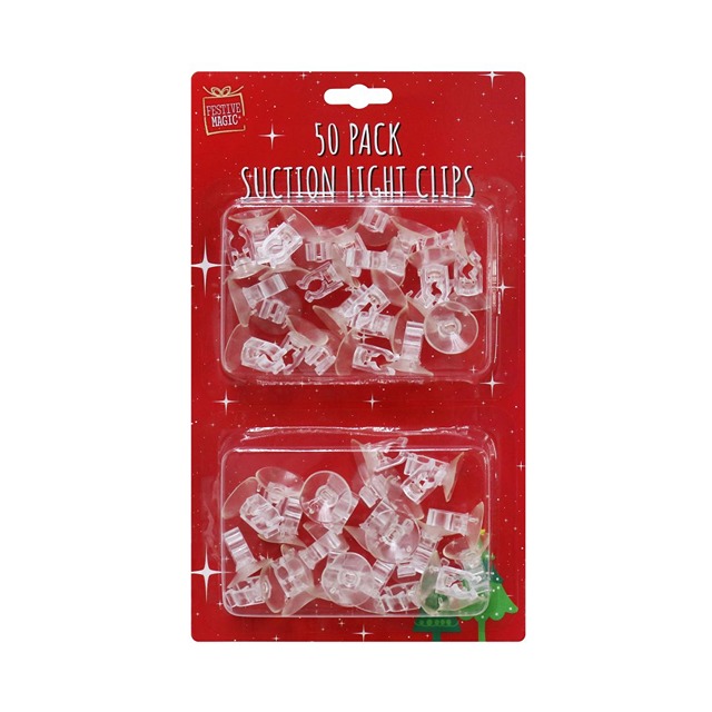 LIGHT CLIPS SUCTION CUP 50PC