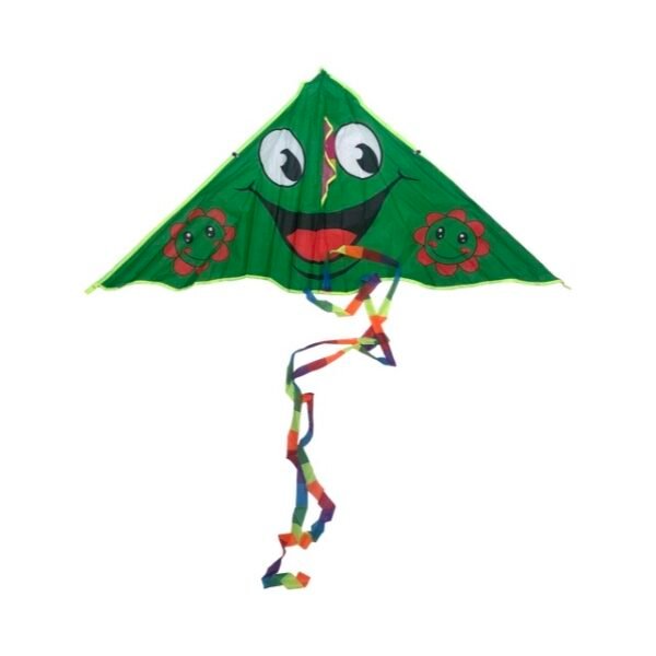 KITE W/30M STRING ASST SMILEY FACES 130CM