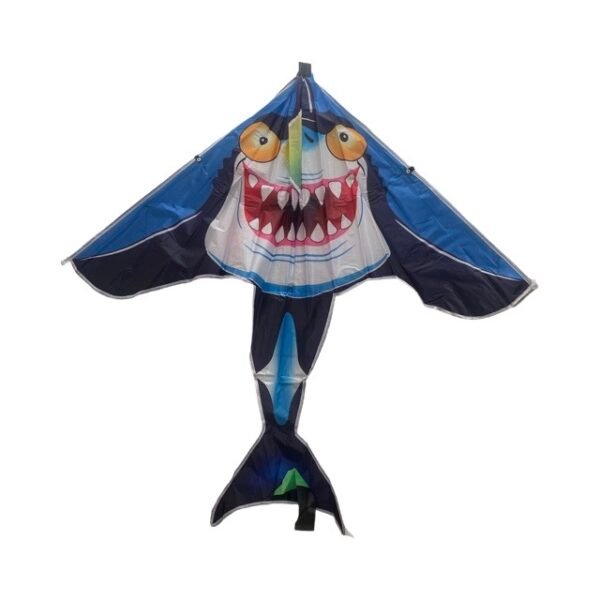 KITE W/30M STRING SHARK DESIGN 125CM