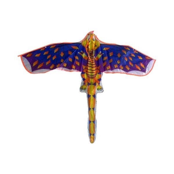 KITE W/30M STRING ASST DRAGONS & BIRDS 115CM