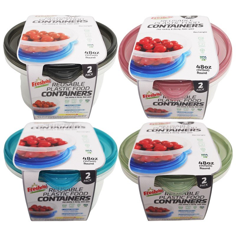 FOOD CONTAINER 3PK 48oz/1415ML