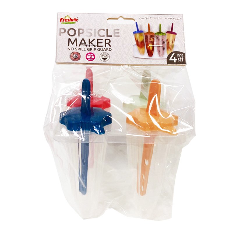 ICE POP MOULDS SET 4PC