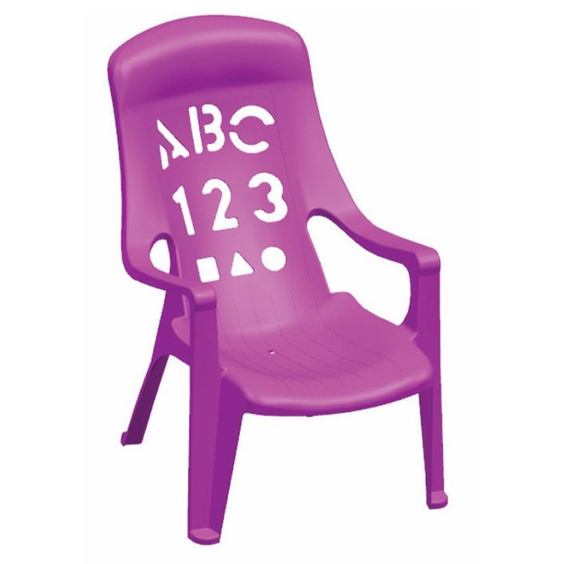 CHILDREN'S ALPHABET CHAIR