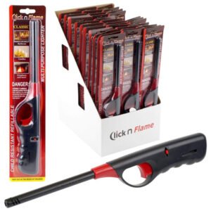 MULTIPURPOSE LIGHTER REFILLABLE W/DISPLAY