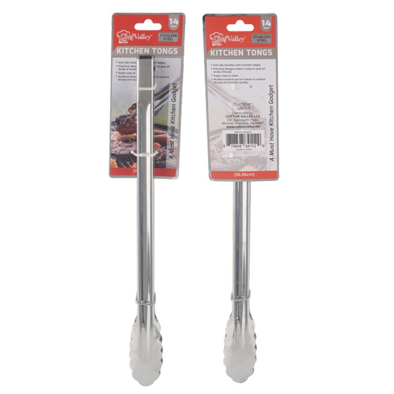 FOOD TONG 14" SS