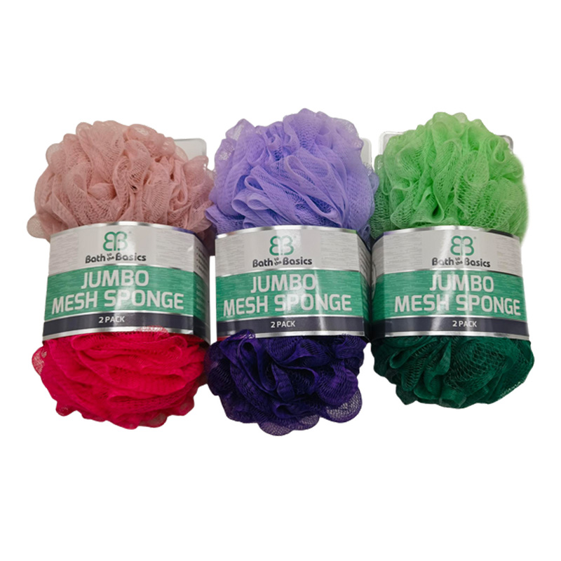 BATH LOOFAH 2PK JUMBO