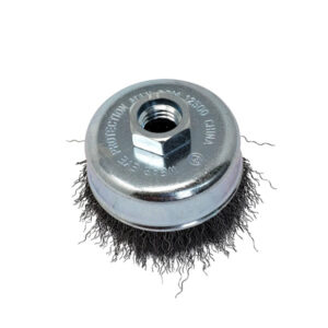 WIRE WHEEL CUP 3" X 5/8" STEEL