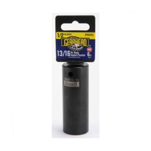 SOCKET SPARK PLUG 13/16" 1/2" DR