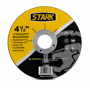 GRINDING DISC 4-1/2"X1/2"X7/8" BEVEL HD