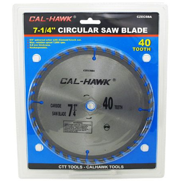 CIRCULAR SAW BLADE 7-1/4" X 40TH