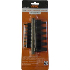 SOCKET SET TORX SOCKET SET 15PC BLK