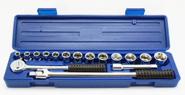 SOCKET SET 17PC 1/2DR CAL HAWK