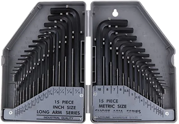 HEX KEY SET 30PC MM & SAE