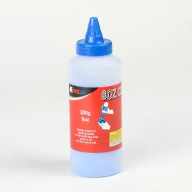 CHALK LINE POWDER 8OZ BLUE