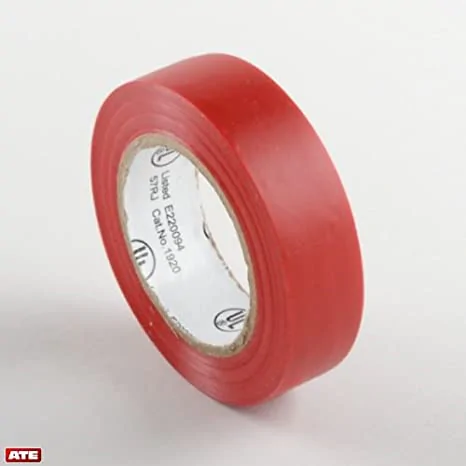 TAPE ELECTRICAL 3/4"D60YRDS UL APP RED